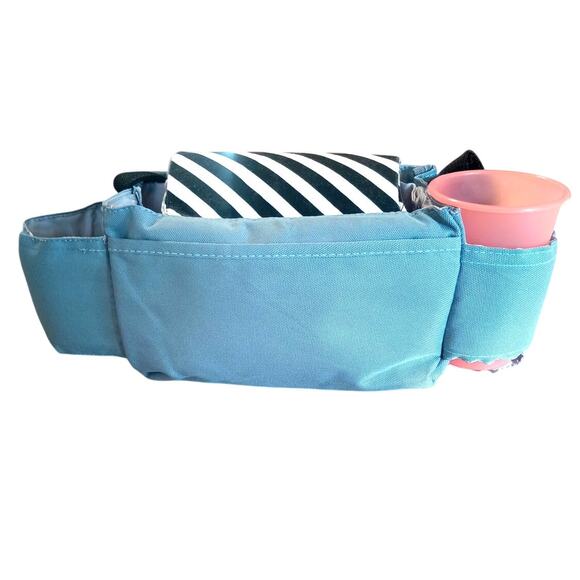 SHENGPEI STROLLER CADDY BABY ORGANIZER CARRY ALL BOTTLE HOLDER - Picture 2 of 7